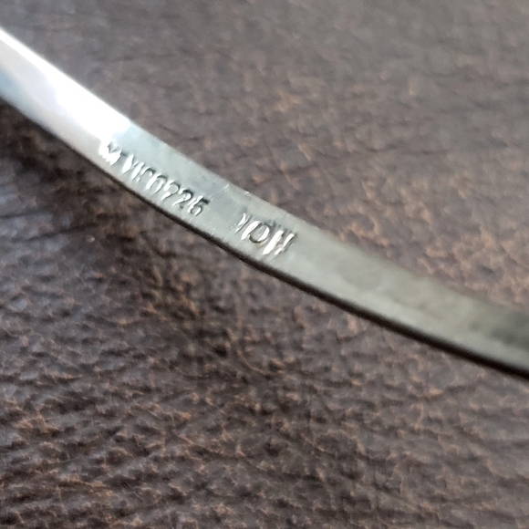 Signed Ricky Ortiz Navajo Pendant/ Brooch Necklace 925 Sterling  Mexico … - Picture 6 of 10